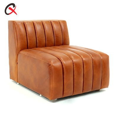 Leather Armless Chair Leather Armless Chair