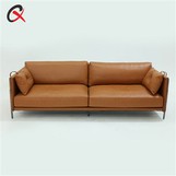 Maža 2 vietų odinė sofa